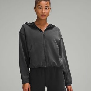 lululemon athletica Charcoal Zip-Up Jacket